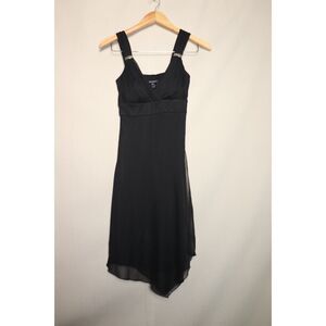 Black Elegant Midi Dress